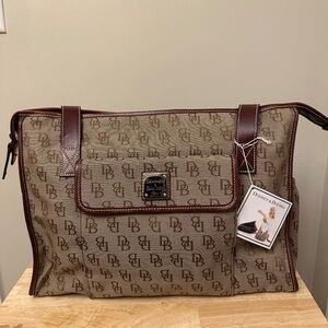 Dooney & Bourke Signature Diaper Bag